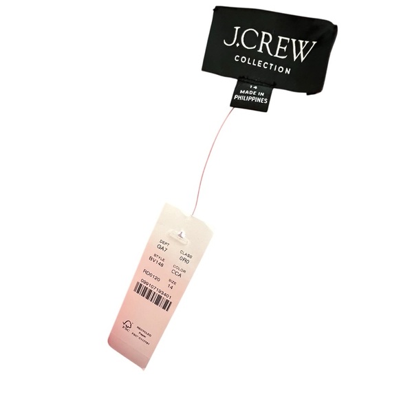 J.Crew Wool Tuxedo Wide-Leg Pleated Limited Edition Pants in Red Color Size 14 - Picture 12 of 16